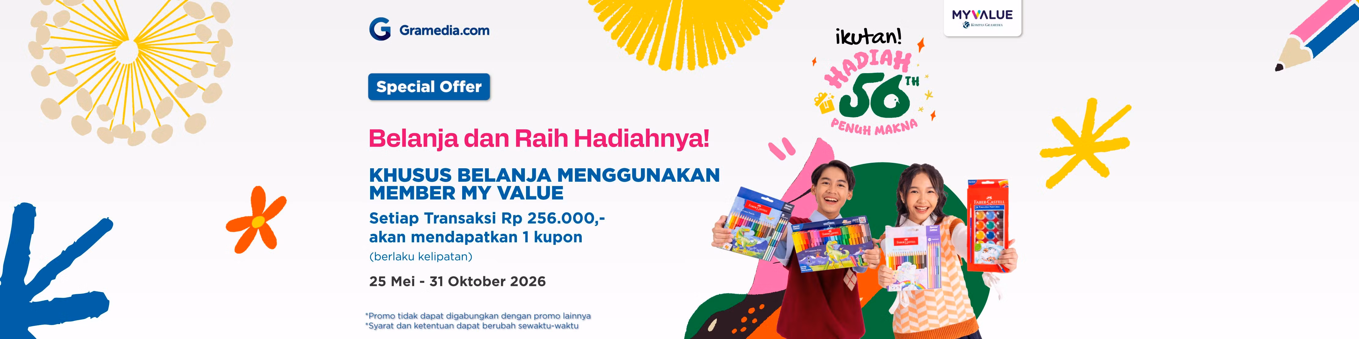 Hadiah 56Th Penuh Makna