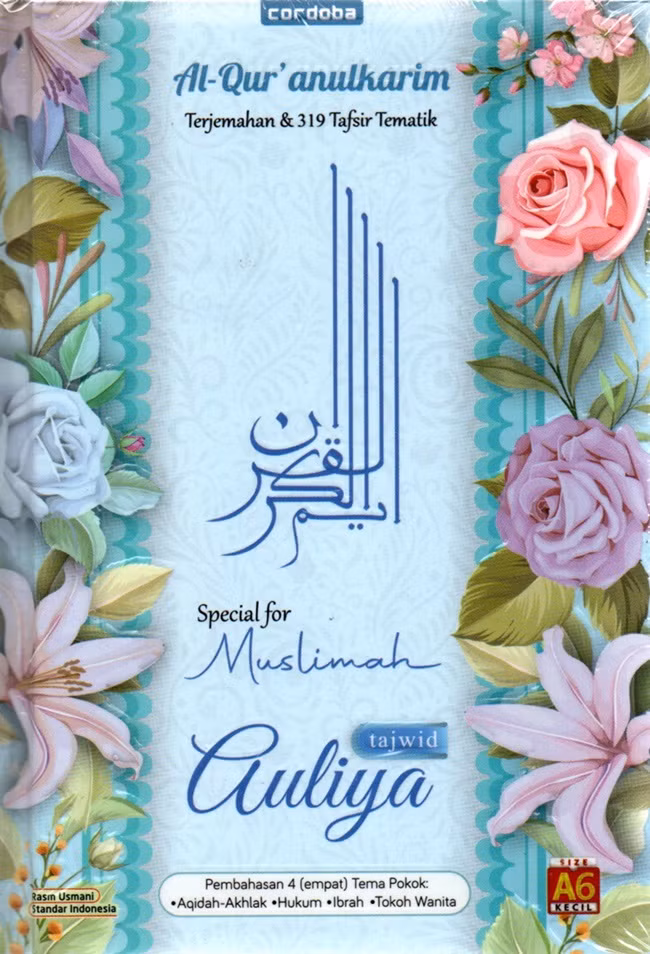 Alquran Cordoba Muslimah Auliya Tajwid Tematik A6
