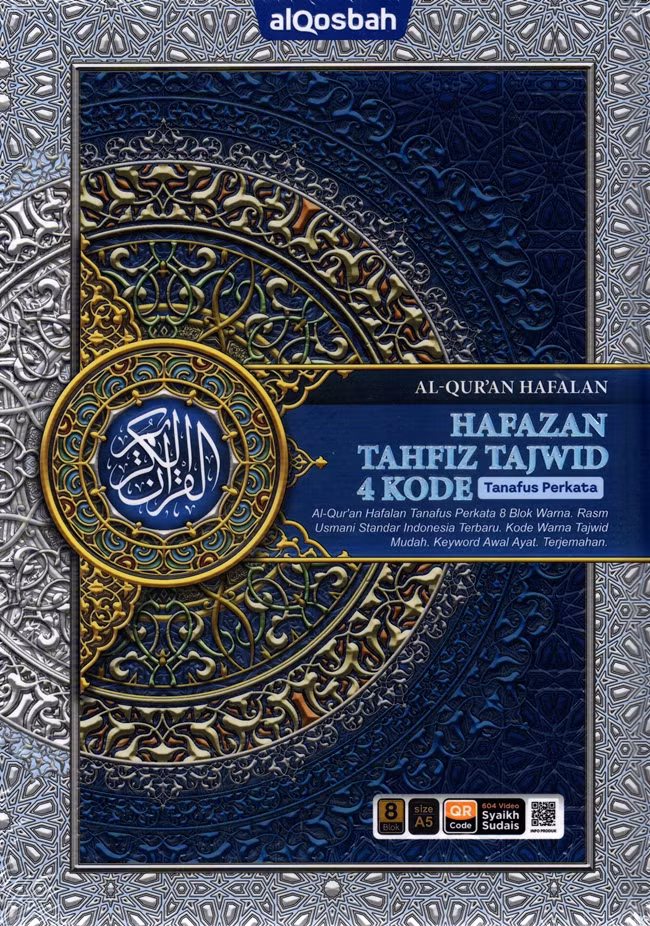 Alquran Qosbah Hafazan 8 Tahfiz Tanafus Perkata 4Kode A5