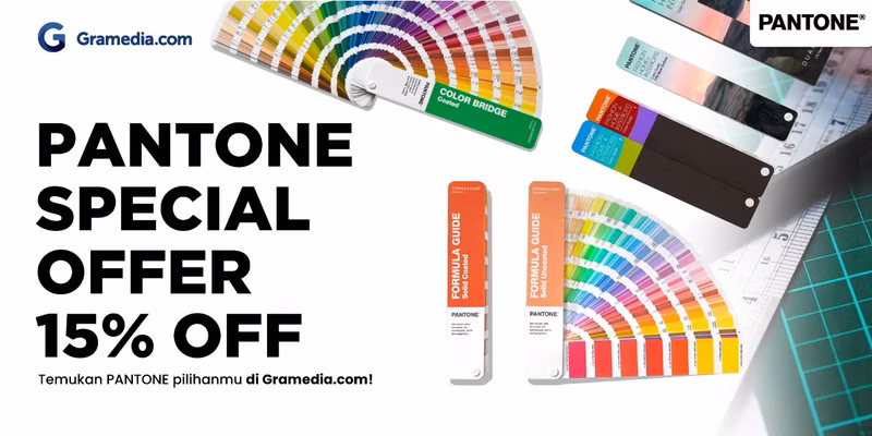 Pantone Available Now at Gramedia.com