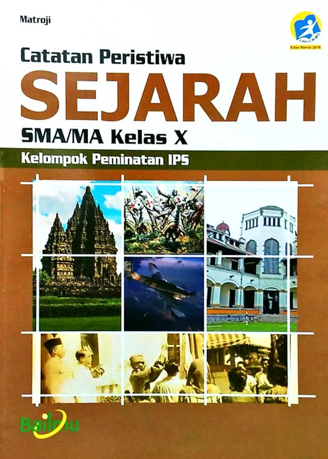 Sma/Ma Kls X Sejarah : Peminatan Kur 2013 Edisi Revisi 2016