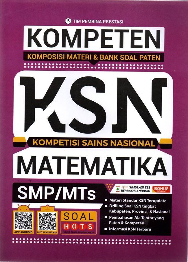 Kompeten KSN Matematika SMP/MTs