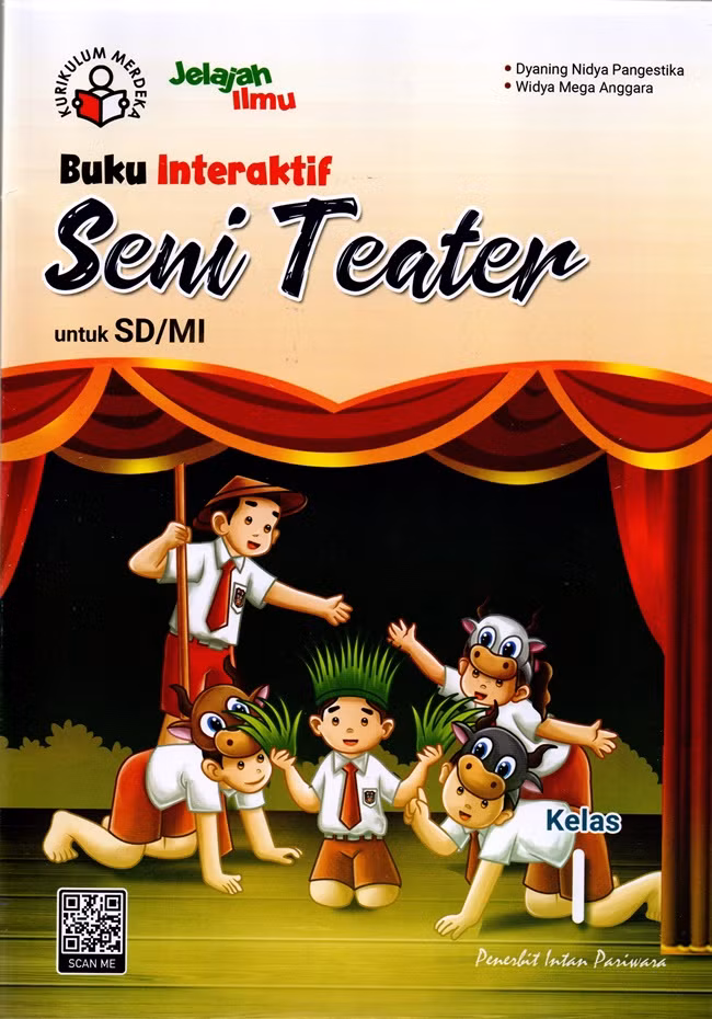 Buku Interaktif Seni Teater Kurikulum Merdeka Tahun 2022 SD/MI Kelas 1
