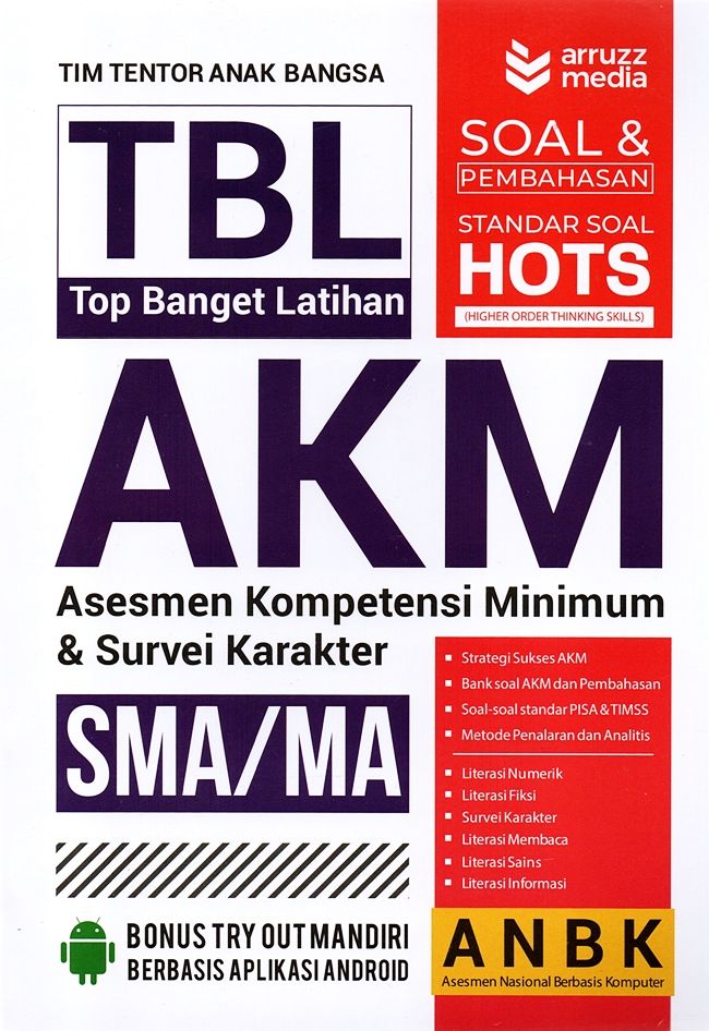 TBL AKM: Asesmen Kompetensi Minimum dan Survei Karakter SMA/MA