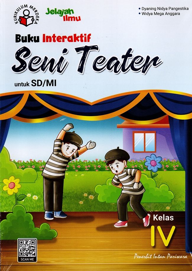 Buku Interkatif Seni Teater SD/MI Kelas 4 Kurikulum Merdeka Tahun 2022