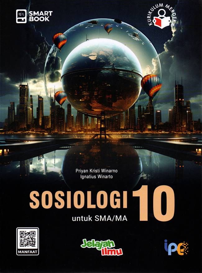 Smart Book : Sosiologi 10 untuk SMA/MA Kurikulum Merdeka