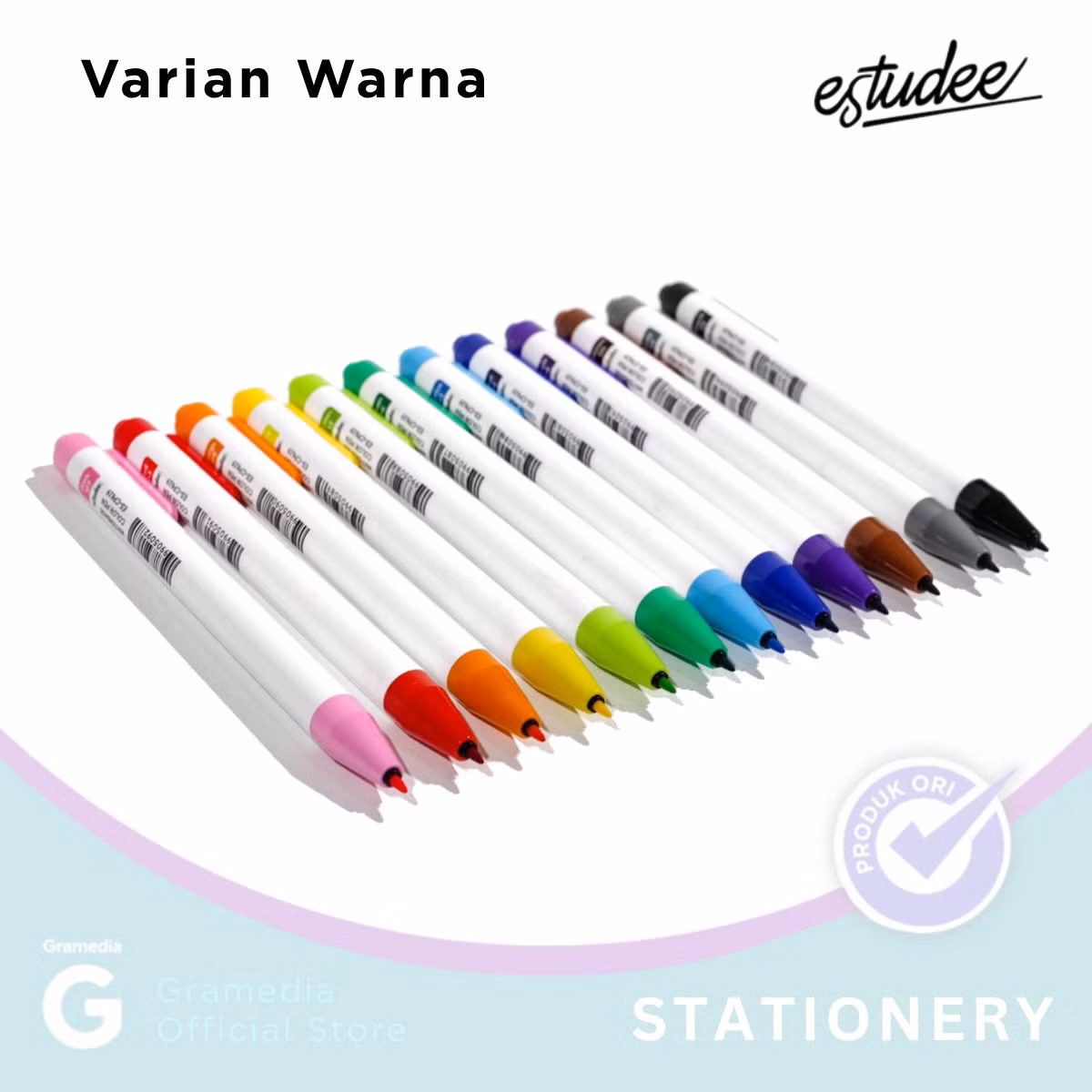 Jual Color Pen Estudee Kurikku Red 03 EsCp619 Toko Buku Online