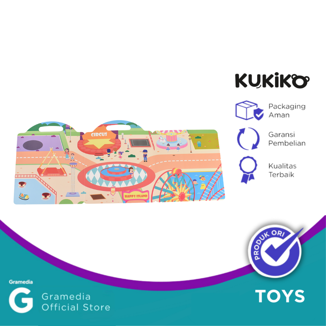 Jual Kukiko Sticker Book Amusement Park Xb0008 | Toko Buku Online ...