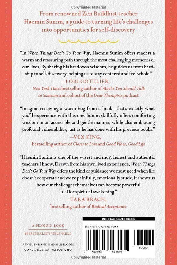 Jual Buku When Things Don’t Go Your Way Karya Haemin Sunim | Toko Buku ...