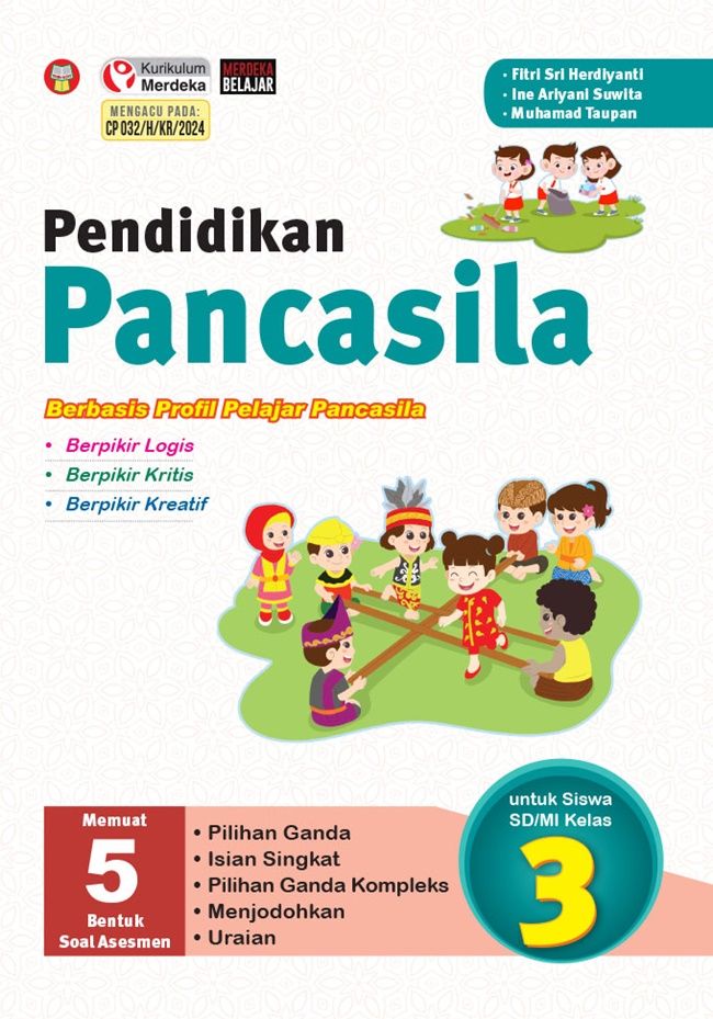 Jual Buku Pendidikan Pancasila untuk Siswa SD/MI Kelas 3 Karya Fitri ...