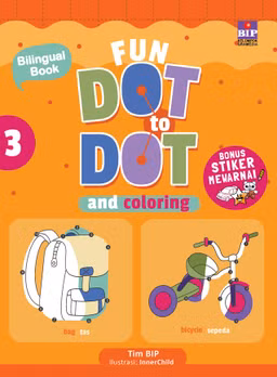 Seri Fun Dot to Dot and Coloring 3