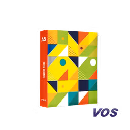 Binder Note Art Carton ukuran A5 motif Pop