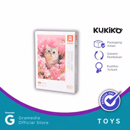 Kukiko Vinlaa Puzzle Various Cat in the Flower Sea 100 Pcs 81387