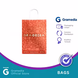 Gramedia paper bag 2 side M 2025
