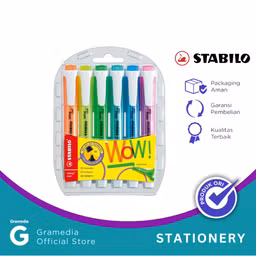 Highlighter Stabilo Swing Cool Pastel Set 6Pcs