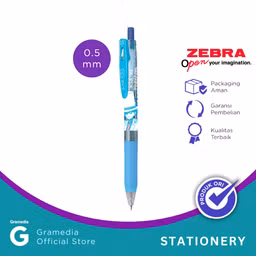 Ballpen Zebra Sarasa Clip 0.5mm Conan3 Blue2