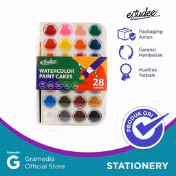 Cat Air Estudee Watercolor Cake 28 Warna