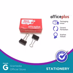 Penjepit Kertas Office-p Binder Clip 25mm Black