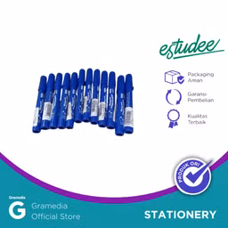 Spidol Permanen Estudee Permanent Marker Blue 