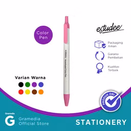 Color Pen Estudee Kurikku Pink 07 Es-Cp619