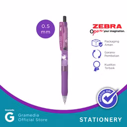 Ballpen Zebra Sarasa Clip 0.5mm Conan3 Black1