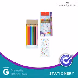 Pensil Warna Faber Castell Unicorn Set 12
