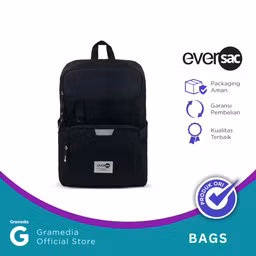 Eversac Backpack Junio Omega Black