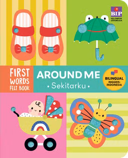 First Words Felt Book: Around Me (Sekitarku)