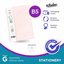 Notebook Estudee 10ring B5 Cotton Pink