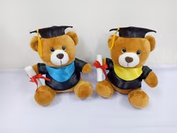 Gramedia TT Boneka Seulgi Bear Wisuda (Slaber Biru)