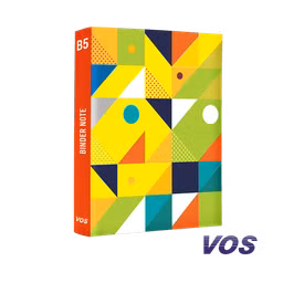 Gramedia Binder Note Art Carton ukuran B5 motif Pop