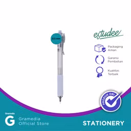 Pulpen Gel Estudee Giya 0.5 Ink Black - Blue Egp4450