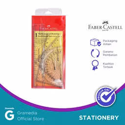Penggaris Set Drawing Faber Castell 163504