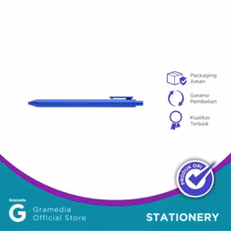 Kaco Pen Pure Soft Touch 0.5 Biru Tua