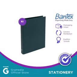 Bantex - Binder Note B5 26 Ring Besi Loose Leaf Multiring Binder Green 1326-04