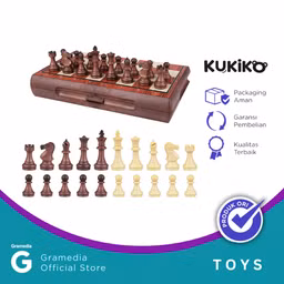 Catur - Kukiko Leaptimer Folding Magnetic Chess Wg-2720