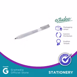 Pupen Gel Estudee Super Tank Ink Gelpen Black Egp4881