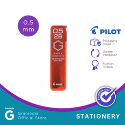 Isi Pensil 2B Pilot Pencil Lead 0.5Mm Seri Hrf5G-20