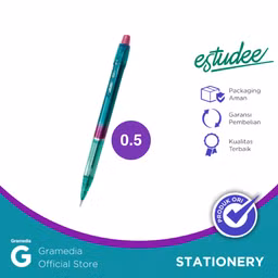 Pensil Mekanik Estudee Riku Shakeshake 0.5 PINKGREEN ES-MP668