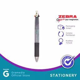 Pulpen Zebra Sarasa 3+S Warna Hitam