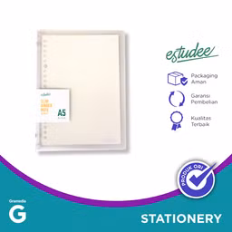 Binder Note Estudee Slim A5 Grey