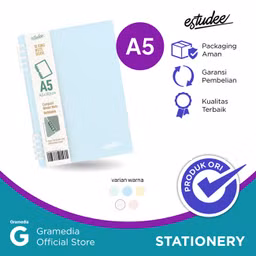 Notebook Estudee 10 Ring A5 Ice Blue
