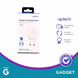 Uptech Upd20 Power Charger 20W Fast Charging White