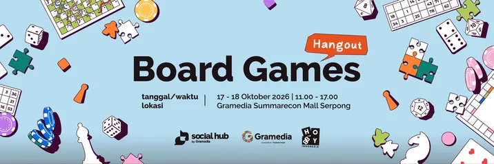 Boardgames Hangout by Gramedia x Hobby Indonesia Gramedia SMS
